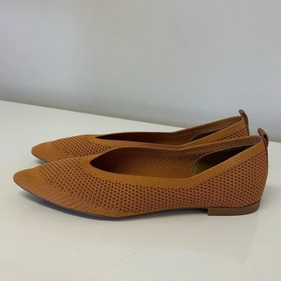 Everlane The 40 Hour Reknit Pointed Flat Shoes Women’s Size 7.5 - Picture 1 of 12